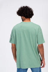Mens T-shirt With Two Pockets On The Front And One On The Side Made Of Comfortable And Ppractical Material
