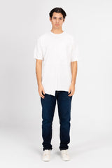 Men's Round Neck Oversized T-shirt In Modern Cut