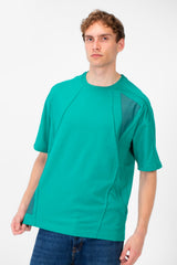 Men's Summer Melton Oversized Short Sleeve Round Neck T-Shirt