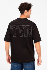 Men's Oversized Melton Short Sleeve T-Shirt