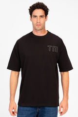 Men's Oversized Melton Short Sleeve T-Shirt