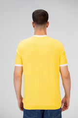 Mens Slim Fit Plain Basic T-Shirt with Short Sleeves And Crew Neck