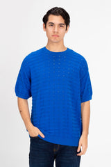 Men's Stylish Round Neck Half Sleeve T-shirt