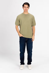 Men's Stylish Round Neck Half Sleeve T-shirt