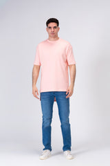Mens Basic Plain Long Back T-shirt With A Unique Modern Cut