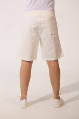 Men's High Quality Basic Linen Short With Drawstring At The Waist And Pockets
