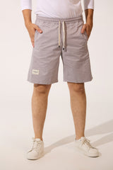 Men's High Quality Basic Linen Short With Drawstring At The Waist And Pockets