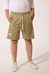 Men's High Quality Basic Linen Short With Drawstring At The Waist And Pockets
