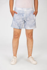 Men's Waterproof Swim Short With Elastic Waist And Pockets