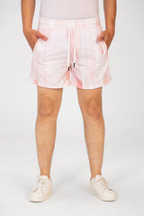 Men's Waterproof Swim Short With Elastic Waist And Pockets