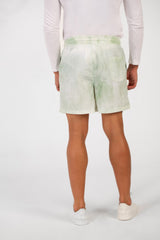 Men's Waterproof Swim Short With Elastic Waist And Pockets