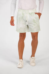 Men's Waterproof Swim Short With Elastic Waist And Pockets