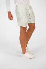Men's Waterproof Swim Short With Elastic Waist And Pockets