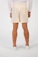Men's Basic Plain Waterproof Swim Short With Drawstring And Pockets