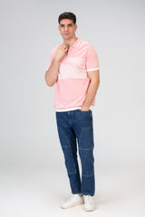 Mens Slim Fit Polo Trico T-Shirt With Zip Up Collar And Short Sleeves