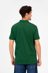 Men's Tomato Slim Fit Half Sleeve Polo T-Shirt