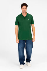 Men's Tomato Slim Fit Half Sleeve Polo T-Shirt