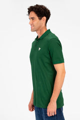 Men's Tomato Slim Fit Half Sleeve Polo T-Shirt