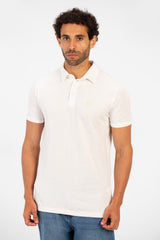 Men's Tomato Slim Fit Pika Polo T-Shirt With Short Sleeves