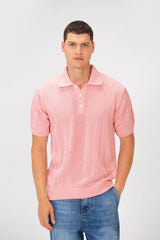 Men's Slim Fit Cotton Polo Neck Short Sleeve T-Shirt In High Quality