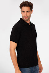 Men's Slim Fit Short Sleeve Half Zip High Quality Polo T-Shirt