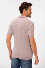 Men's Slim Fit Short Sleeve Half Zip High Quality Polo T-Shirt