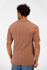 Men's Tomato Summer Polo Neck Half Sleeve T-Shirt With A Distinctive Modern Design