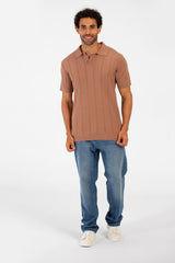 Men's Tomato Summer Polo Neck Half Sleeve T-Shirt With A Distinctive Modern Design