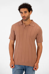 Men's Tomato Summer Polo Neck Half Sleeve T-Shirt With A Distinctive Modern Design