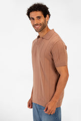 Men's Tomato Summer Polo Neck Half Sleeve T-Shirt With A Distinctive Modern Design