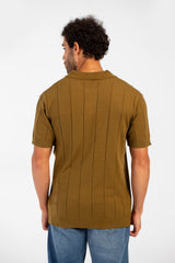 Men's Tomato Summer Polo Neck Half Sleeve T-Shirt With A Distinctive Modern Design
