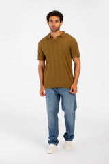 Men's Tomato Summer Polo Neck Half Sleeve T-Shirt With A Distinctive Modern Design