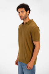 Men's Tomato Summer Polo Neck Half Sleeve T-Shirt With A Distinctive Modern Design
