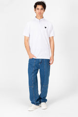 Men's Tomato Short Sleeve Polo T-Shirt