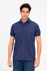 Men's Slim Fit Wooded Polo T-Shirt