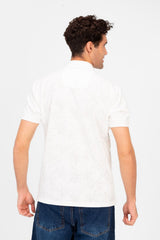 Men's Slim Fit Wooded Polo T-Shirt