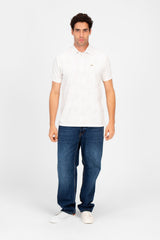 Men's Slim Fit Wooded Polo T-Shirt