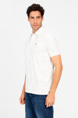Men's Slim Fit Wooded Polo T-Shirt