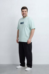 Men’s Tomato Store Big Size Graphic T-Shirt Front Print Back Artwork Inspired By Outdoor Exploration