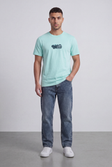 Men’s Tomato Store Graphic Regular Fit T-Shirt Minimal Front Print Outdoor Inspired Back Graphic