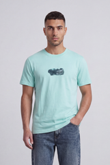 Men’s Tomato Store Graphic Regular Fit T-Shirt Minimal Front Print Outdoor Inspired Back Graphic