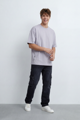 Men’s Tomato Store Oversized T-Shirt Clean Design Subtle Graphic Detail
