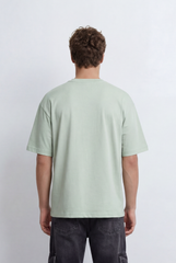 Men’s Tomato Store Oversized T-Shirt Clean Design Subtle Graphic Detail