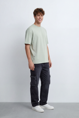 Men’s Tomato Store Oversized T-Shirt Clean Design Subtle Graphic Detail
