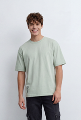 Men’s Tomato Store Oversized T-Shirt Clean Design Subtle Graphic Detail