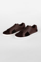 Men's Flat Sole Chamois Casual Shoes With Unique Style