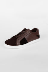 Men's Flat Sole Chamois Casual Shoes With Unique Style