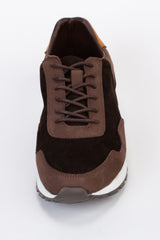 Mens Shoes Two Tone Suede Lace Up Shoes