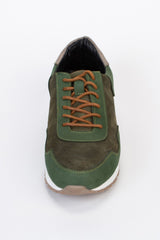 Mens Shoes Two Tone Suede Lace Up Shoes