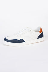 Mens Basic Sports Tomato Shoes With Lace Up Luxury White And Navy